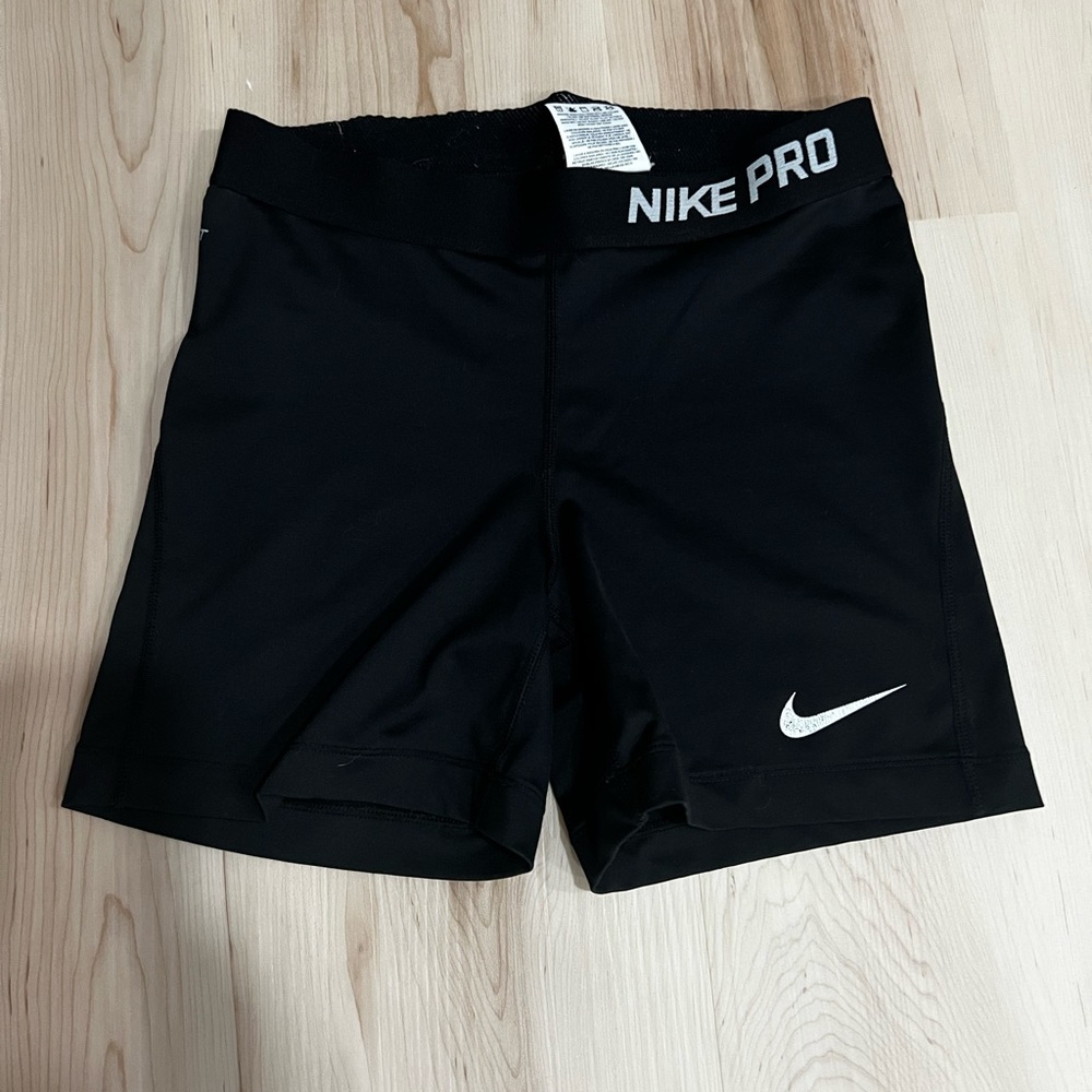 Womens Nike Pro spandex shorts